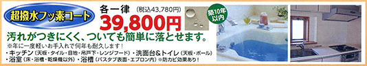 フッ素コーティング